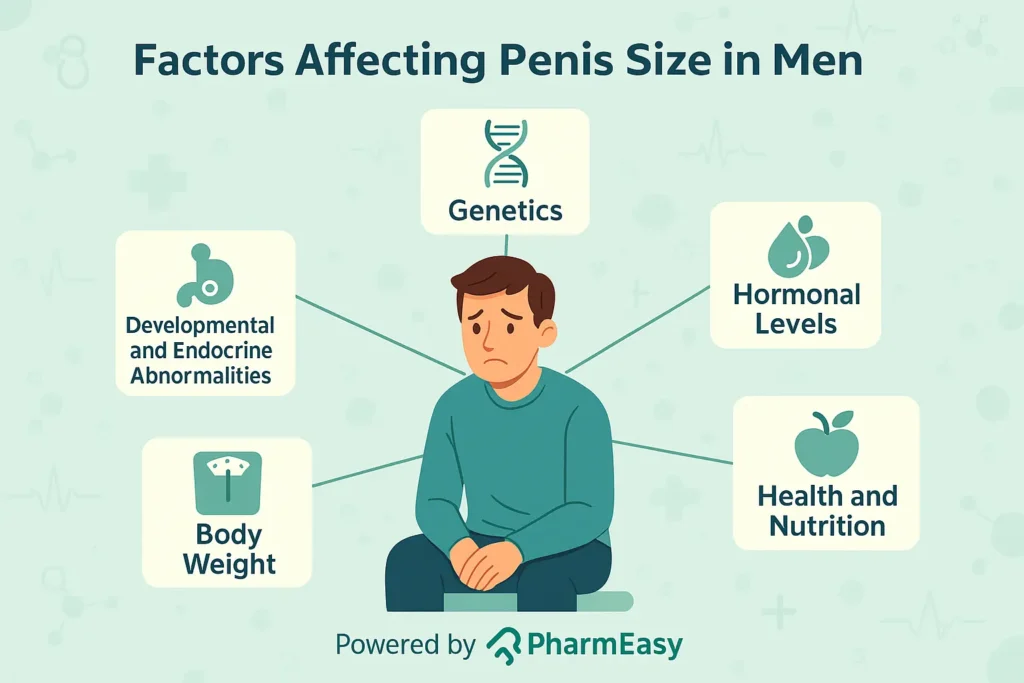factors affecting penis size in men